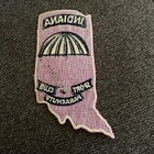 Vtg Indiana Sport Club Parachute Sew On Skydiving Patch