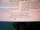 Vintage 1953 Lionel How To Operate Lionel Trains And Accessories Manual Booklet