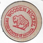 1982  Rochester Numismatic Association Coin Show  New York  Wooden Nickel