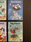 Disney Lot Of 5 Turks   Caicos Is  - Mnh