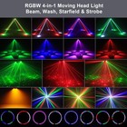 4 Arms Bee Eye Zoom Moving Head Light Beam Dmx Stage Light Disco Party Lighting