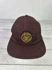Anti Hero Skateboards Snapback Hat Brown Embroidered Grimple Logo Cap