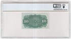 Fr 1259 10 Cents Fourth Issue Fractional Currency Note - Pcgs 63 Ppq