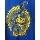 Vtg 1981 Choo Choo Classic 5 Mile Race T-shirt Blue Natty Light Beer M Usa Made