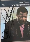 Oscar Peterson Signed Autographed Twice Vinyl Original Jazz Great Very Rare