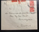 1918 Karibib South West Africa Censoredcover To Windhoek