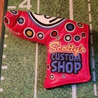 Scotty Cameron Custom Shop  jackpot Johnny Blade Putter Headcover Red 