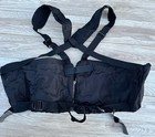 Ribz Front Pack Med Black Gray Side Carry Bags Backpacking Camping Hunting Edc