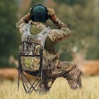 Flissa Tripod Hunting Chair With Backrest Portable Hunting Stool Support 250 Lbs