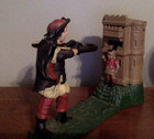 Vintage Cast Iron Toy Mechanical Bank  William Tell 
