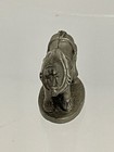 Vintage Fort Pewter Clydesdale Horse Statue Budweiser 