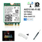 Wifi 6e Card M 2 Intel Ax210 Wifi Bluetooth 5 4 Tri-band Laptop M 2 Network Card