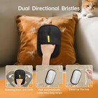 1-4 Pcs Electrostatic Pet Hair Removal Brush Double-sided Pet Grooming Gloves Us
