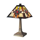 Morning Star Tiffany Table Lamp Bronze