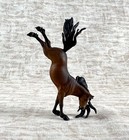 Custom Painted Artist Micro Mini   Bay Bucking Mare  3d Print