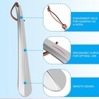 Shoe Horn Long 12 Inch  Premium Stainless Steel Shoehorn  Helper For    