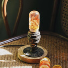 Vintage Retro Light Base Wooden Led Lamp Holder For Desk Home Decor Display