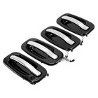 Set Of 4 Outer Exterior Door Handles For Chevy Silverado Gmc Cadillac 1999-2006