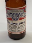 Budweiser Beer 7 Oz Pony Size Bottle Brown Crown Cap 