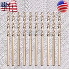 10pcs 1 8 Inch 3 2mm  M35 Cobalt Drill Bit For Metal  Aluminum  Stainless Steel