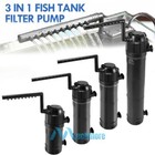 Internal Aquarium Fish Tank Uv Sterilizers Filter Submersible Oxygen Water Pump