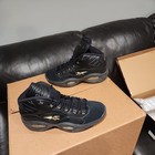 Reebok Question Mid Lux Black Gold Allen Iverson Men s Shoes Size 13  h01308 