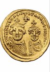 Byzantine Av Gold Solidus Constans Ii   Constantine Iv Ngc Ch Au          Ad 654-668