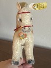 Rare Vtg Steiff Pinto Pony Horse Mohair All Id s Bridle   Saddle Excellent Look