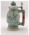 Pair Of Christopher Columbus New World Stein 1992  1 Owner  New Old Stock New