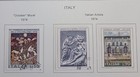 Italy - 1974 -  Lot Of Stamps On Album Page  - Used   Mh