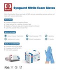 1000pcs Medical Black Nitrile Exam Gloves-latex   Powder-free fda 501k Available