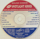 Sound Choice Spotlight Karaoke - Hits Of Creedence Clearwater - Sc8489 - Rare 