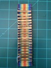 Vintage Ww1 Victory Medal Set Of Bars -  19 Campaign Bars