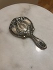 Antique Art Nouveau Sterling Silver Vanity Hand Mirror