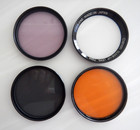 4 Tiffen Hoya 72mm Lens Filters  Enhancing  Polarizing  Cca Canon Close-up Lot 2
