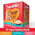 Hartz Delectables Squeeze Up Interactive Lickable Wet Cat Treat Variety Pack