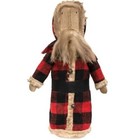 New Primitive Santa Doll Sitter Figure Vintage Look Father Christmas 12 h X 3 5 