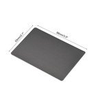 Blank Metal Card 88x53x1mm Anodized Aluminum Plate Black 5 Pcs