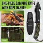 Workpro Camping Hatchet   Machete With Sheath Camping Tool Sets Fixed Blade New