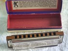 M  Hohner Marine Band 1896 Diatonic Harmonica Key Of C With Box