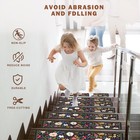 Snycler Non-slip Stair Treads - Indoor Stair Runners For Wooden Steps  Set Of   