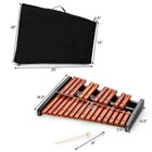 25 Note Xylophone Wooden Percussion Educational Instrument W  2 Mallets