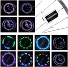 Led Bike Wheel Lights - A12 Waterproof Cool Bicycle Tire Light  Safety Spoke    