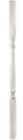 Lmt 3140-34 0-white 1 1 4  Sq X 34  Colonial Vinyl Spindle - White  pack Of 9 