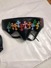 Custom Black Boxing Gear Set 16oz Gloves   Guards   Sparring Training Adult Unis