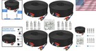 4 Pack 150 Feet Bnc Video Power Cable Wire For Cctv Camera Dvr Surveillance