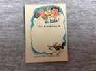  1964 Cracker Jack Miniature Book Prize How Man Learned To Fly  No Number 