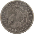 1833 Capped Bust Half Dime F Fine Silver 5c Coin Sku i16729