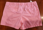 Merona Pink Khaki casual Shorts Womens Size 16 Waist 38 Pockets  91-36160