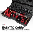4 Ton Porta Power Jack Auto Body Frame Repair 16 Pcs Kit Set